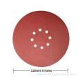 aluminum oxid abrasive sanding disc 225mm sandpaper